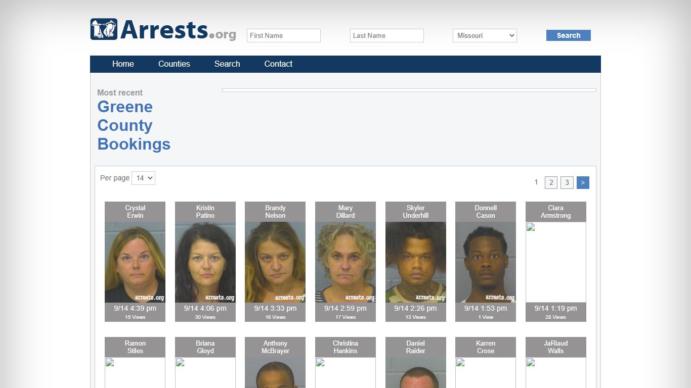 Greene County Arrests and Inmate Search